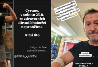 Martin Hofmann ruší představení: Skončil v nemocnici!